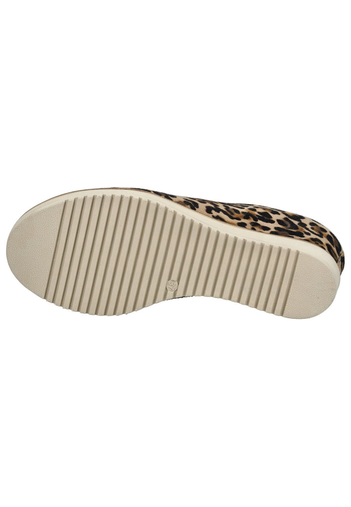 Tamaris Pantoletten Leder Leopard