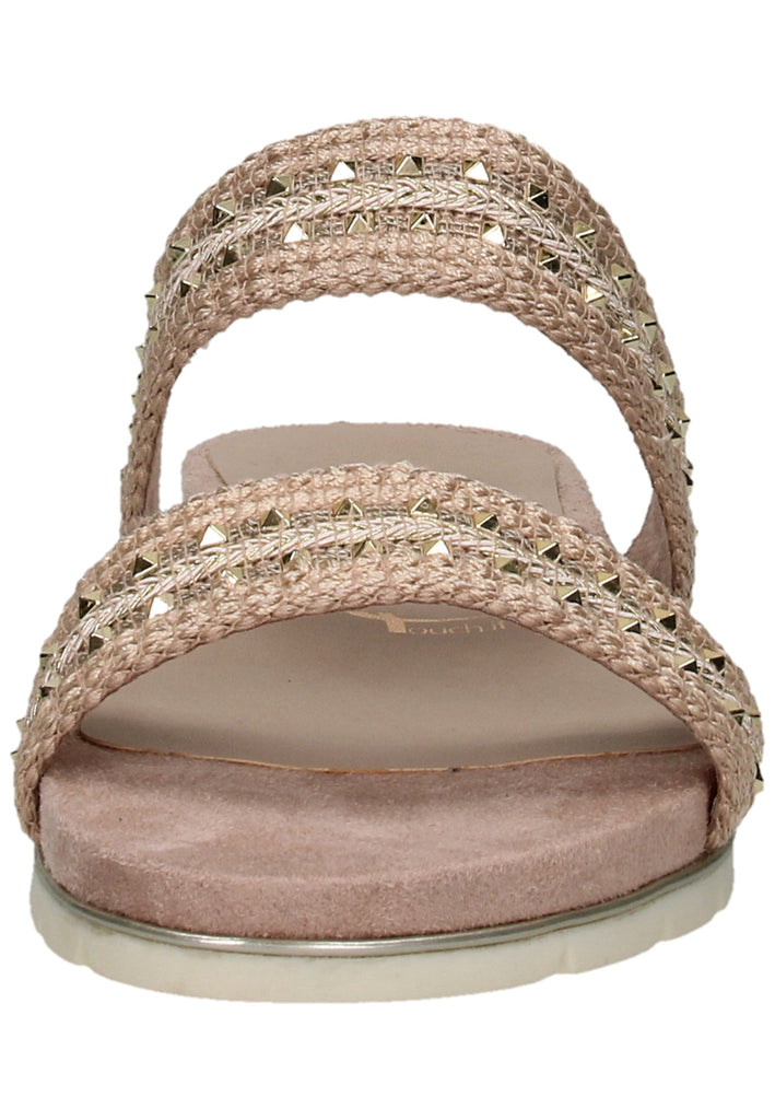 Tamaris Pantoletten Lederimitat/Textil Rose