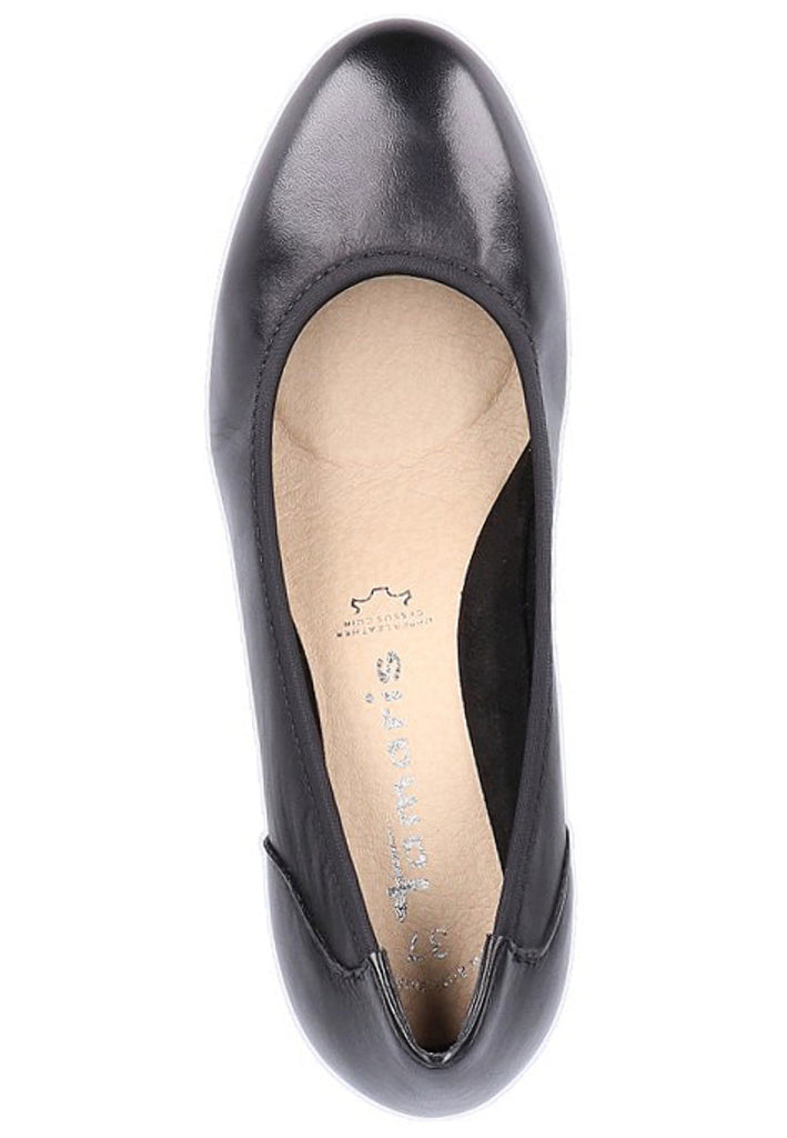 Tamaris Pumps Glattleder Schwarz