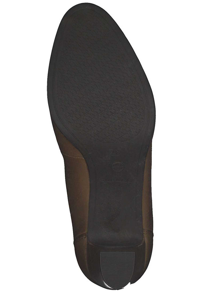 Tamaris Pumps Leder Brandy