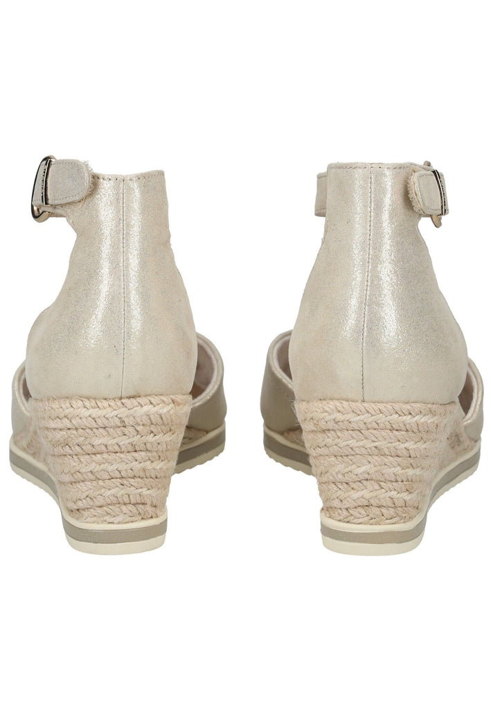 Tamaris Pumps Leder Champagne