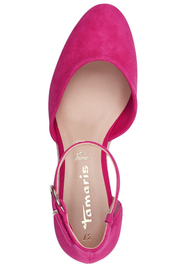 Tamaris Pumps Leder Fuchsia