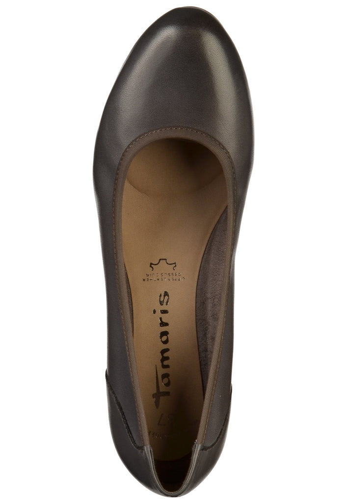 Tamaris Pumps Leder Grau