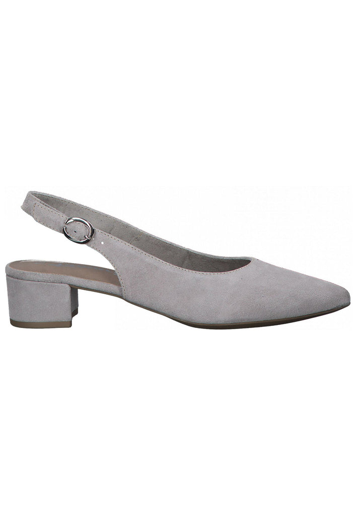 Tamaris Pumps Leder Hellgrau