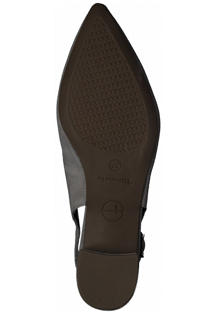 Tamaris Pumps Leder Hellgrau