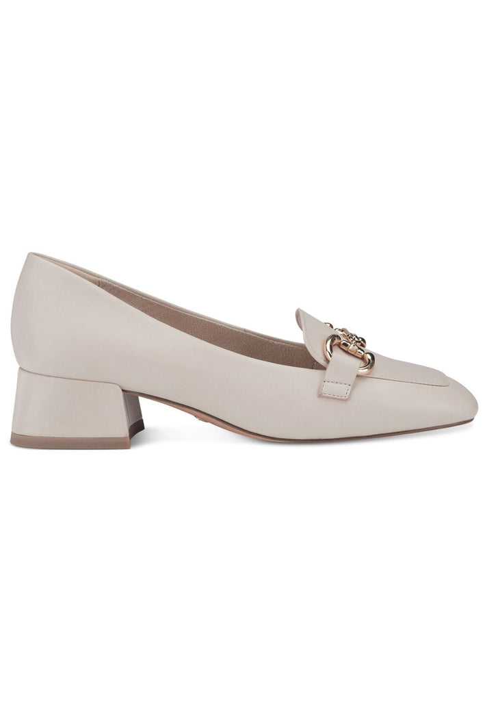 Tamaris Pumps Leder Ivory