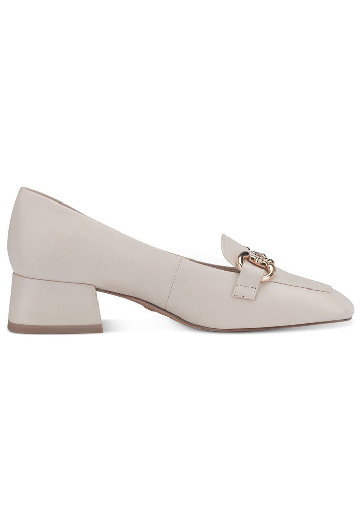 Tamaris Pumps Leder Ivory