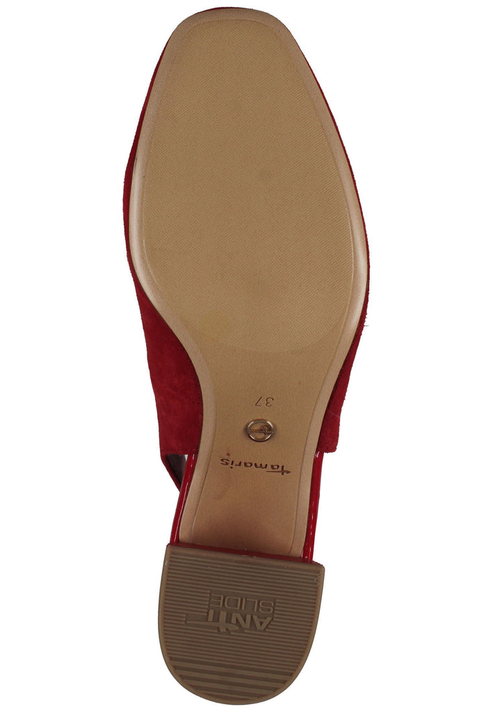 Tamaris Pumps Leder Rot