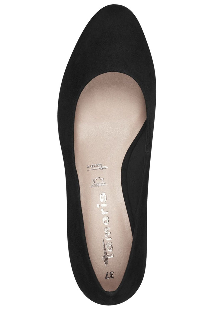 Tamaris Pumps Leder Schwarz