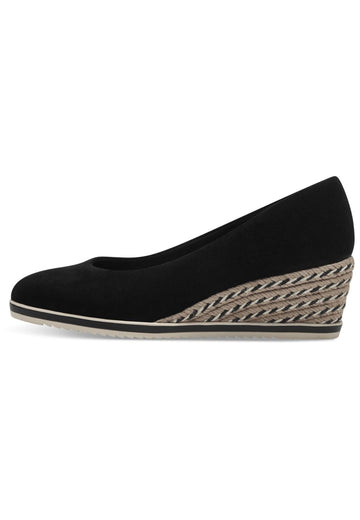 Tamaris Pumps Leder Schwarz