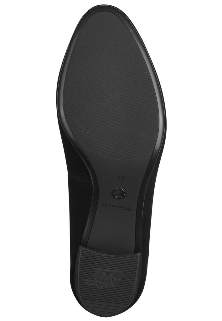 Tamaris Pumps Leder Schwarz