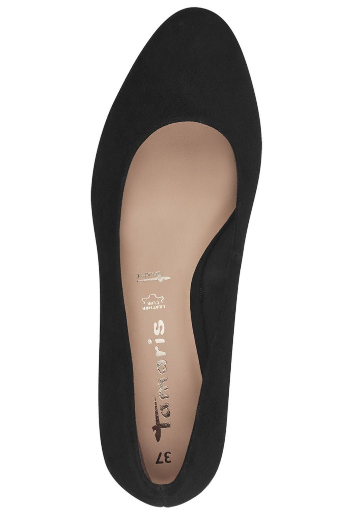 Tamaris Pumps Leder Schwarz