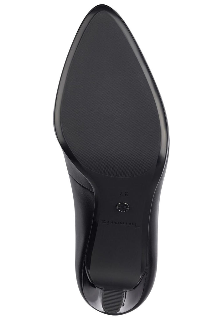 Tamaris Pumps Leder Schwarz