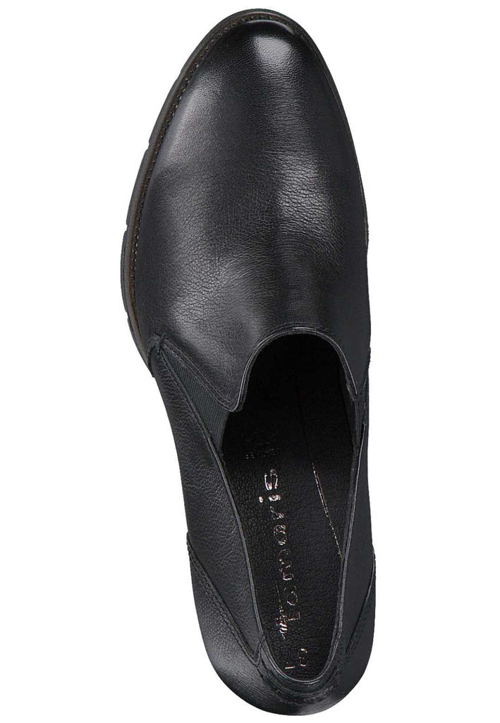 Tamaris Pumps Leder Schwarz