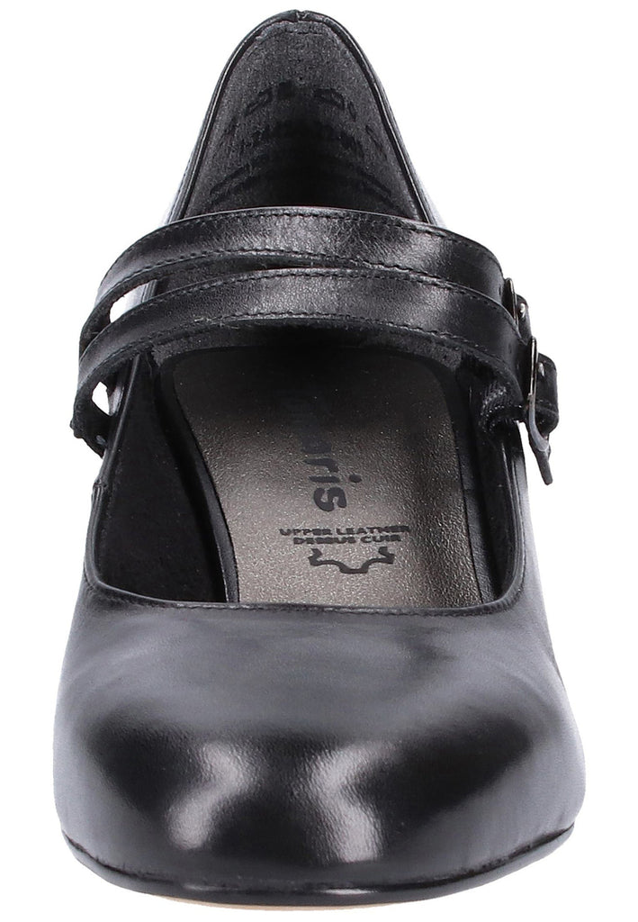 Tamaris Pumps Leder Schwarz