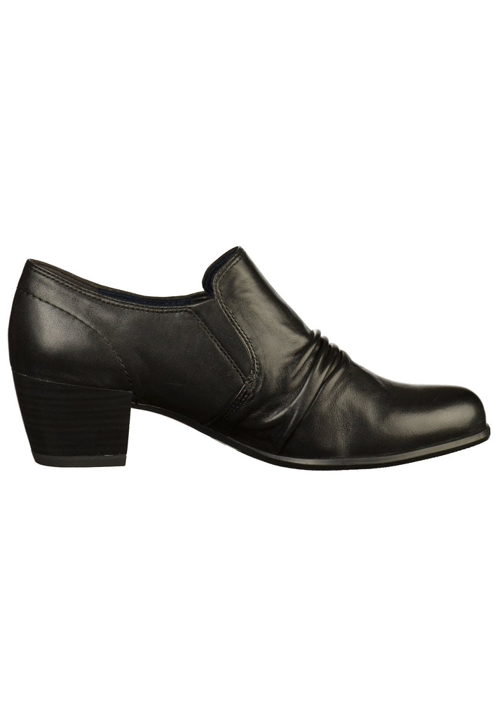 Tamaris Pumps Leder Schwarz