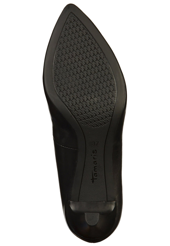Tamaris Pumps Leder Schwarz