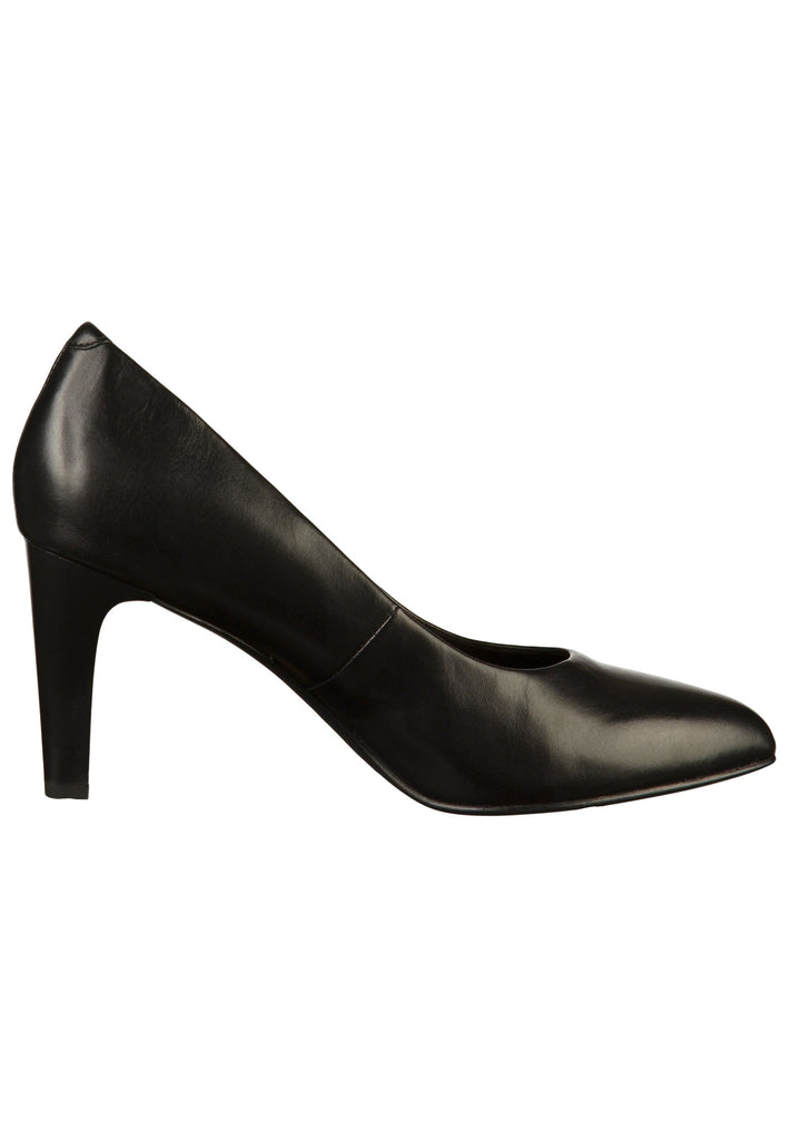 Tamaris Pumps Leder Schwarz