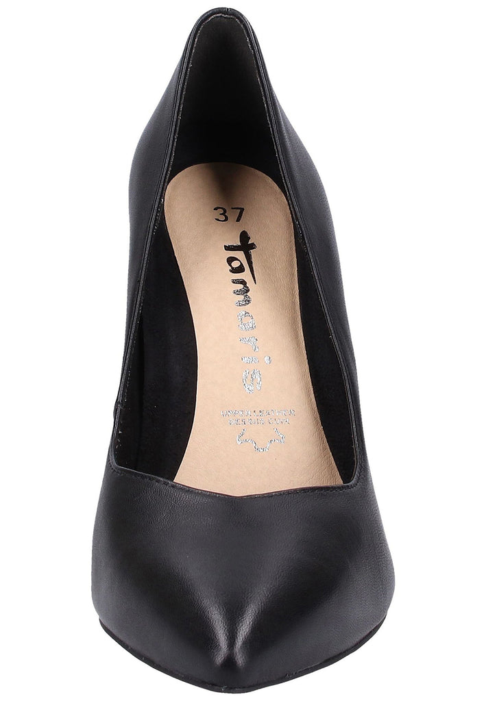 Tamaris Pumps Leder Schwarz