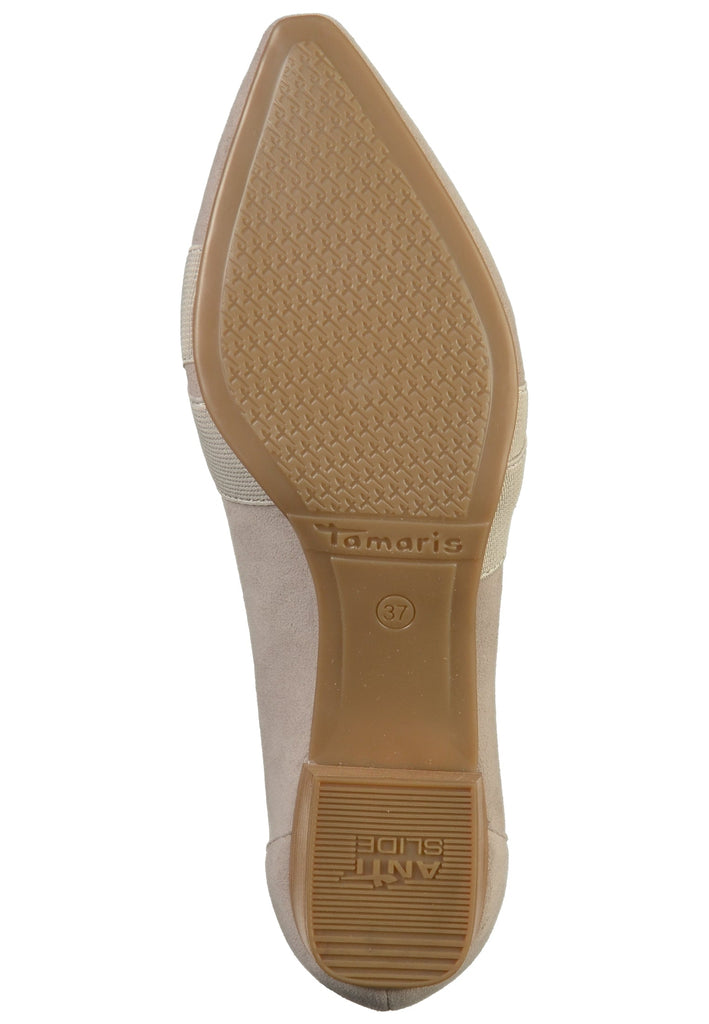 Tamaris Pumps Leder Stone