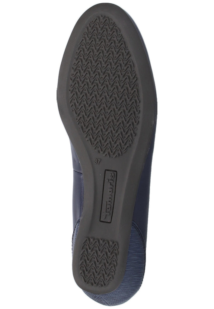 Tamaris Pumps Leder/Textil Navy