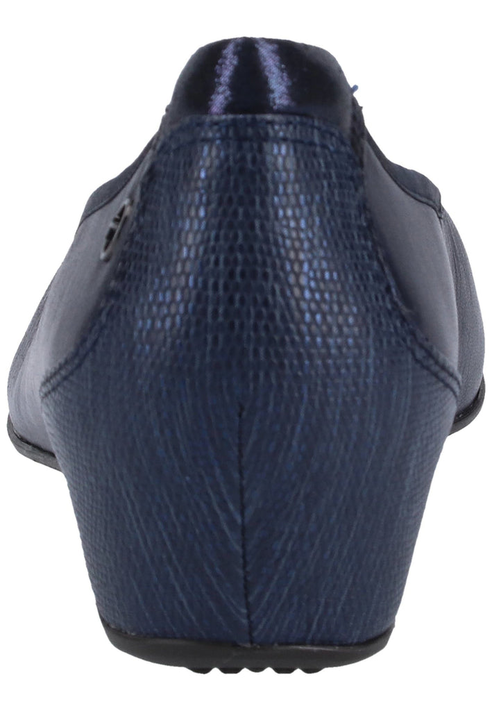 Tamaris Pumps Leder/Textil Navy