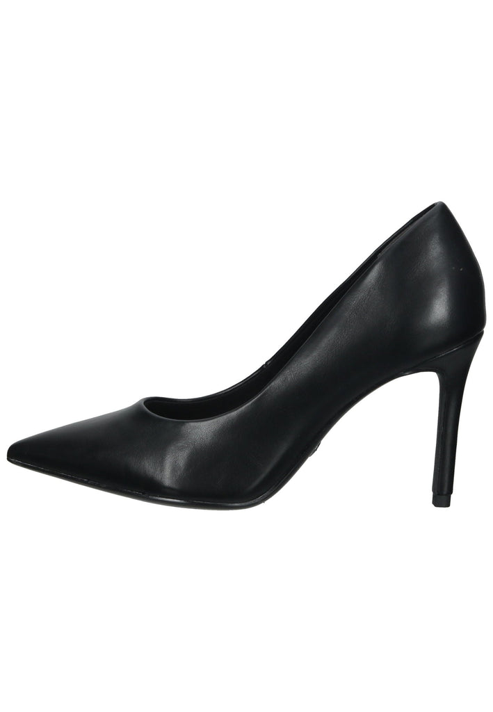 Tamaris Pumps Lederimitat Schwarz