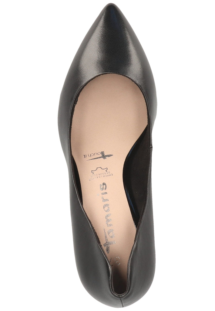 Tamaris Pumps Nappaleder Schwarz