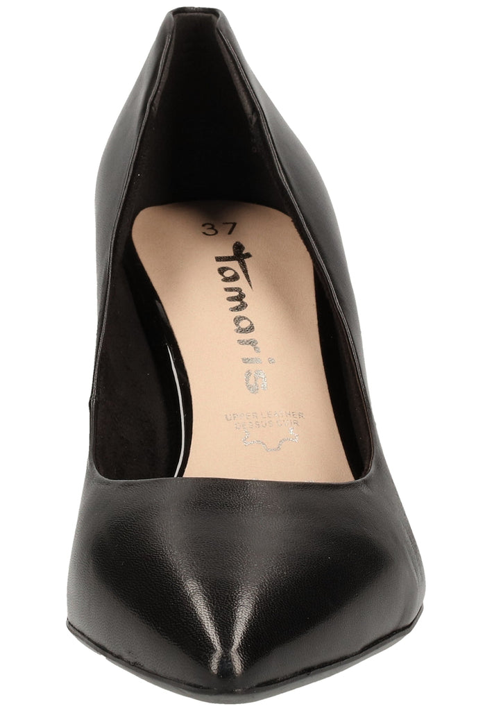 Tamaris Pumps Nappaleder Schwarz