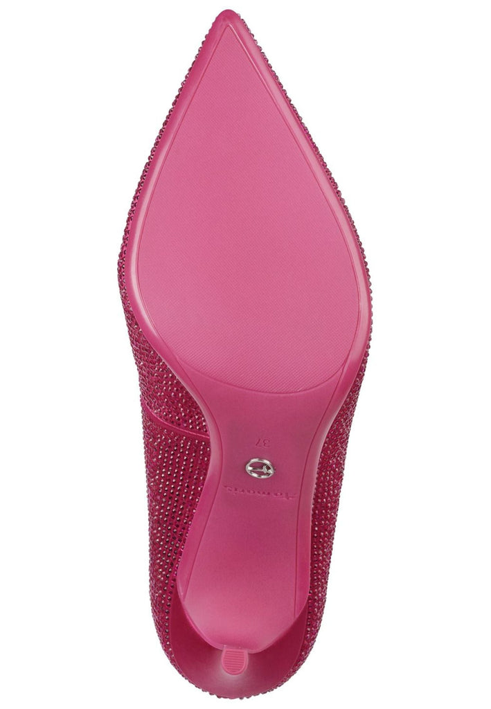 Tamaris Pumps Textil Fuchsia