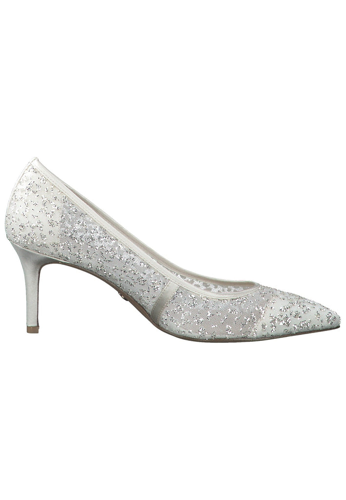 Tamaris Pumps Textil Ivory