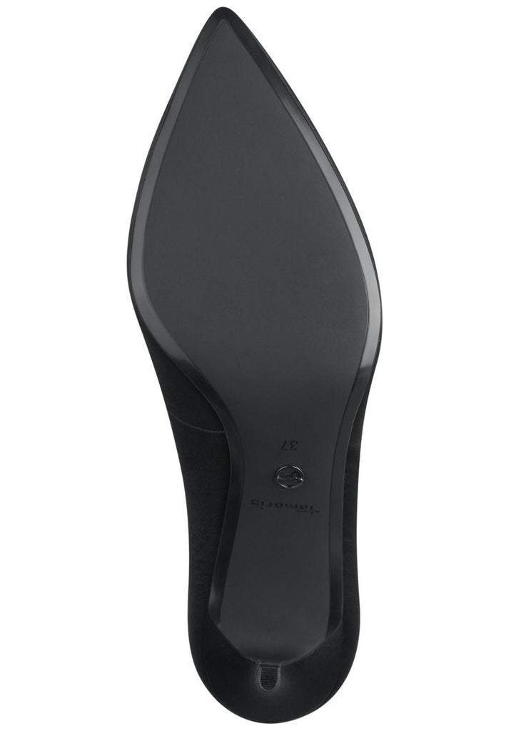 Tamaris Pumps Textil Schwarz
