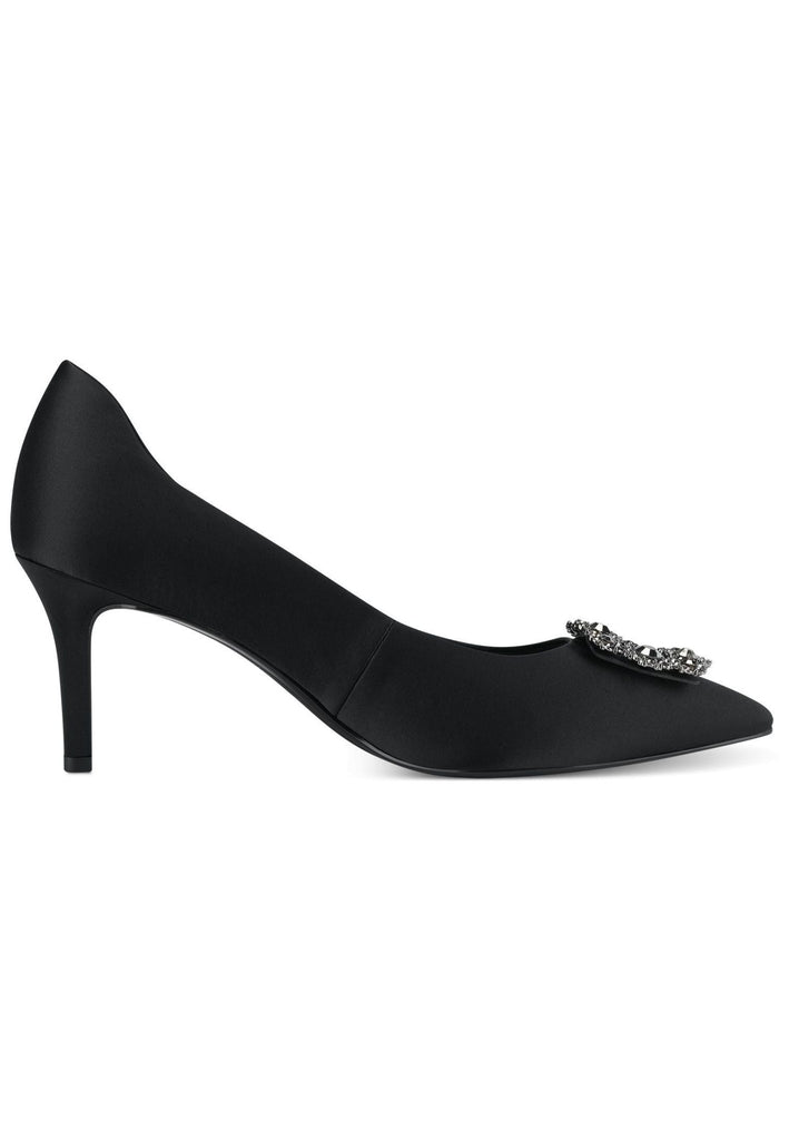 Tamaris Pumps Textil Schwarz