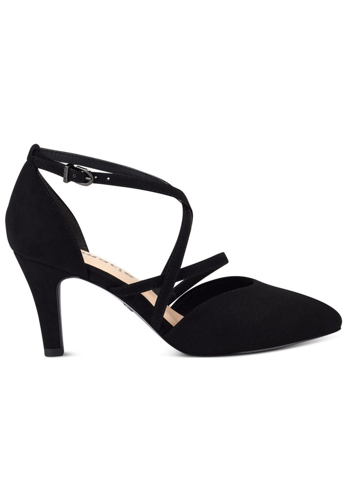 Tamaris Pumps Textil Schwarz