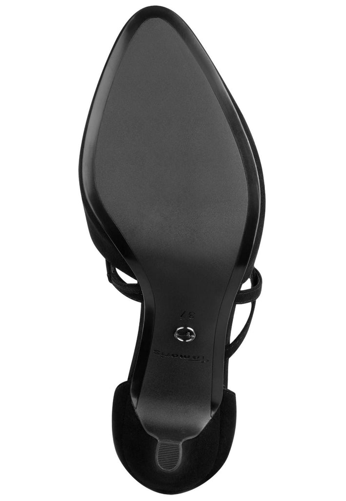 Tamaris Pumps Textil Schwarz