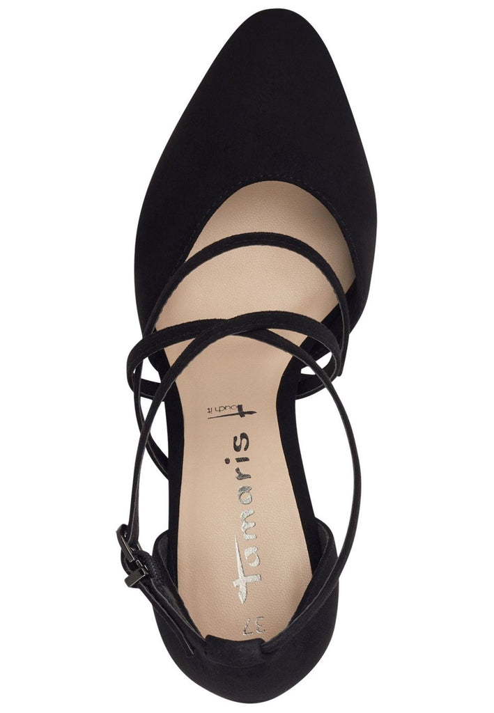 Tamaris Pumps Textil Schwarz