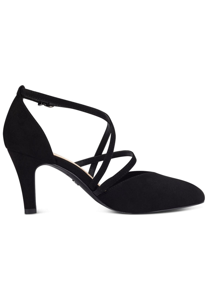 Tamaris Pumps Textil Schwarz