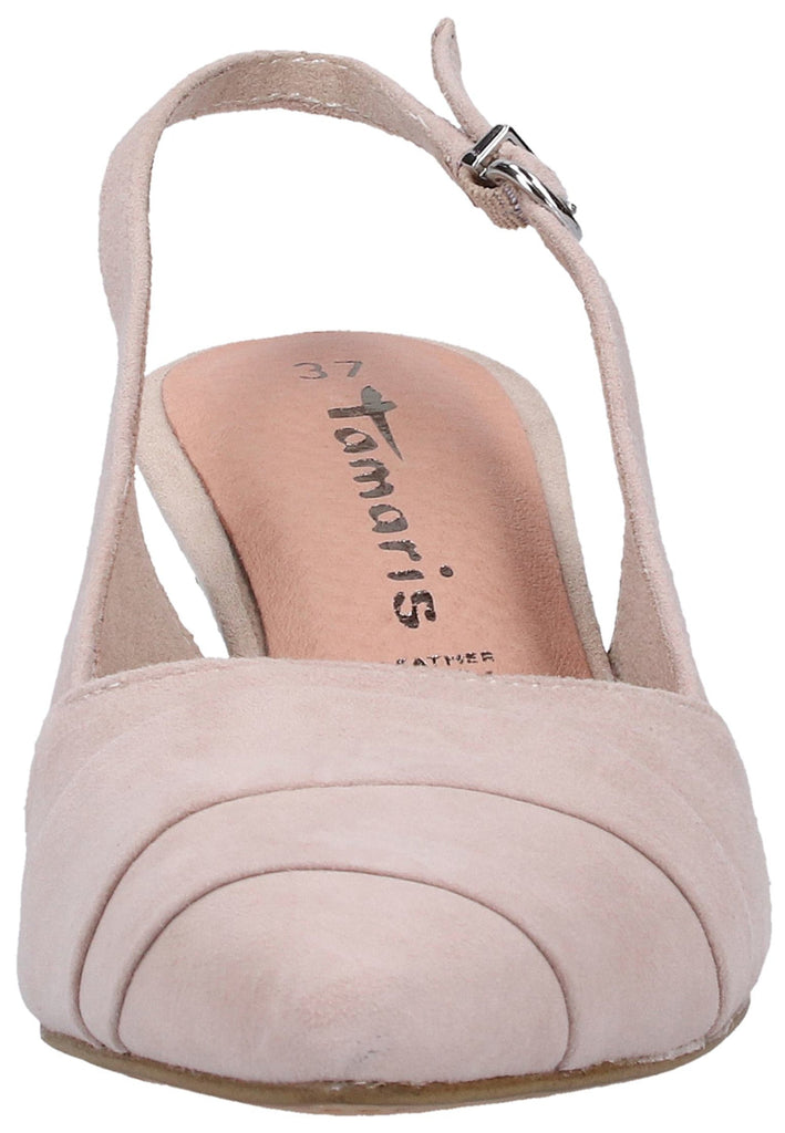 Tamaris Pumps Veloursleder Braun