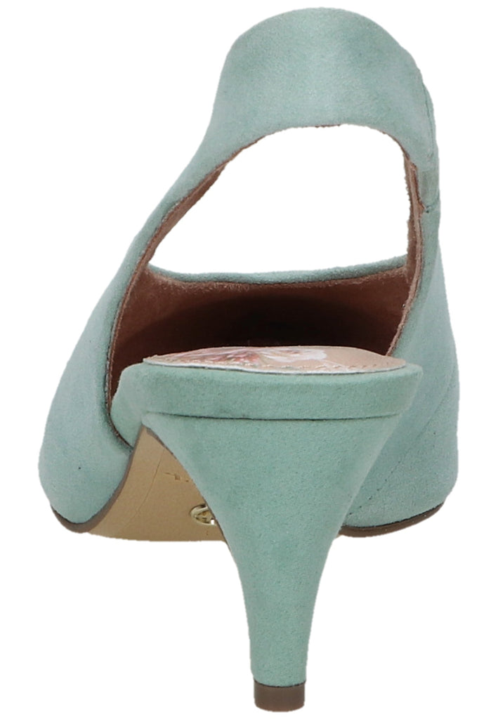 Tamaris Pumps Veloursleder Mint