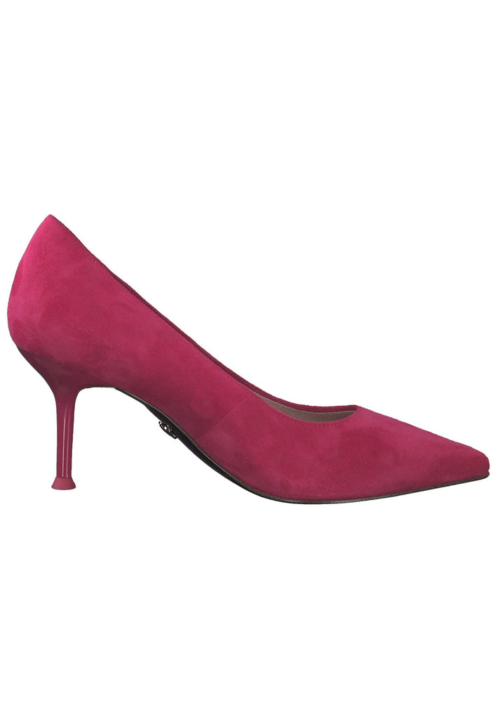 Tamaris Pumps Veloursleder Pink