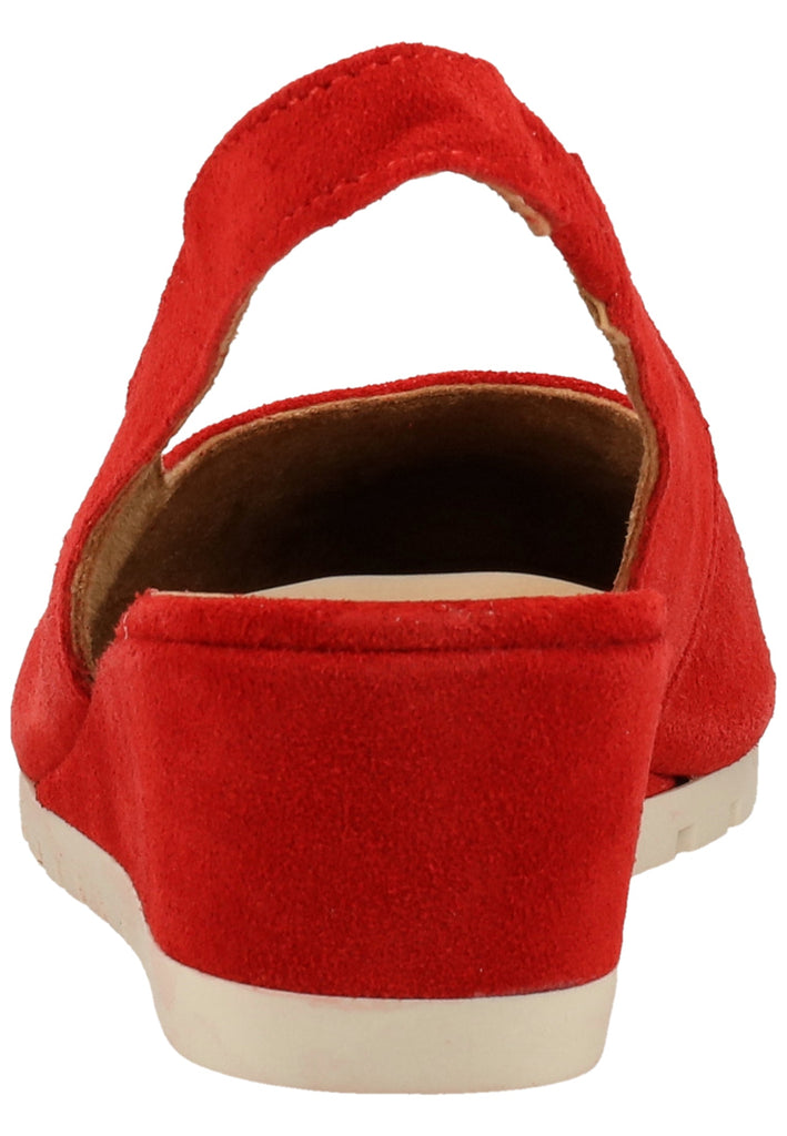 Tamaris Pumps Veloursleder Rot