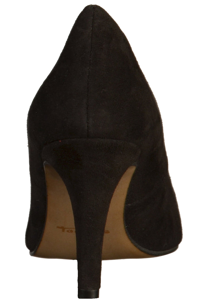 Tamaris Pumps Veloursleder Schwarz