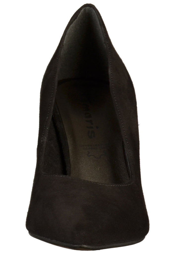 Tamaris Pumps Veloursleder Schwarz
