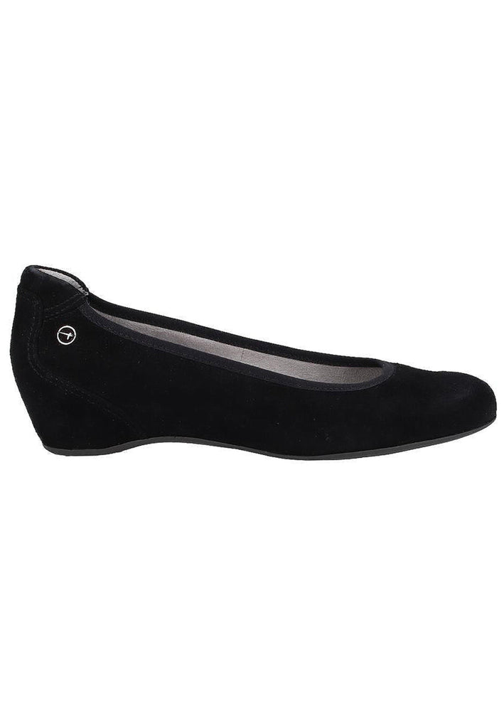 Tamaris Pumps Veloursleder Schwarz