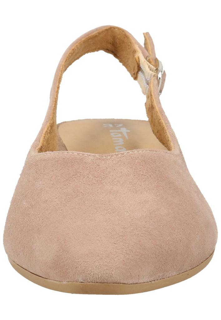 Tamaris Pumps Veloursleder Taupe