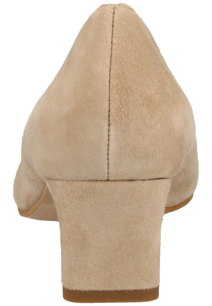 Tamaris Pumps Veloursleder Taupe