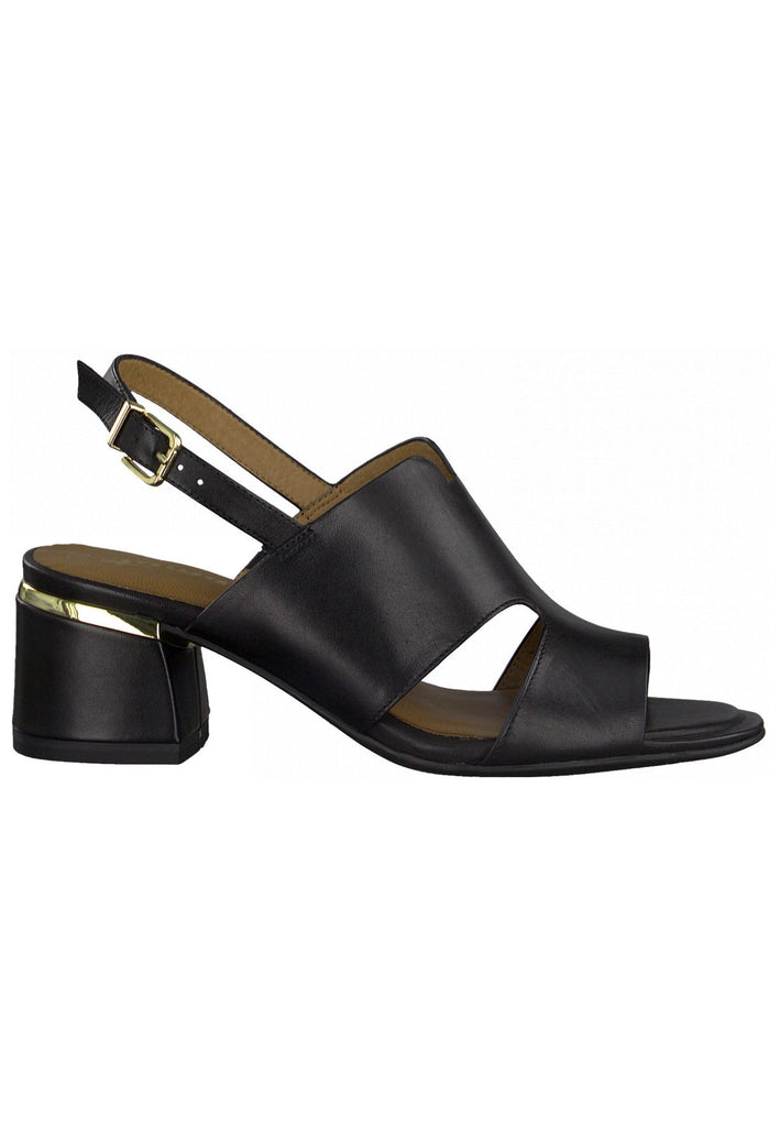 Tamaris Sandalen Glattleder Schwarz