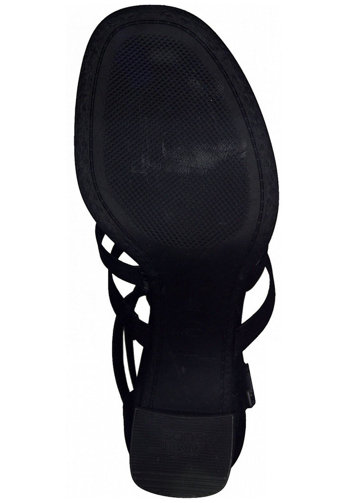 Tamaris Sandalen Glattleder Schwarz