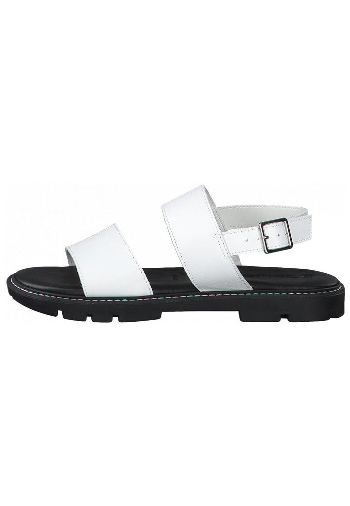 Tamaris Sandalen Glattleder Weiß