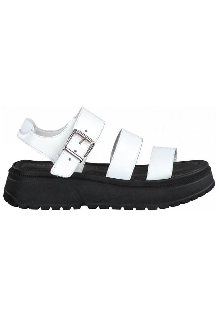 Tamaris Sandalen Glattleder Weiß